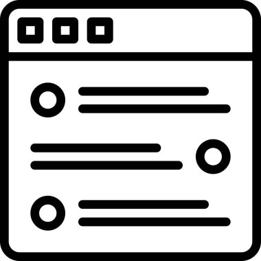 Tasarımınız için ağ simgeleri