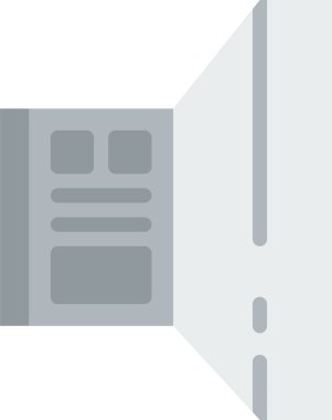 Bilgisayar. Web simgesi basit illüstrasyon