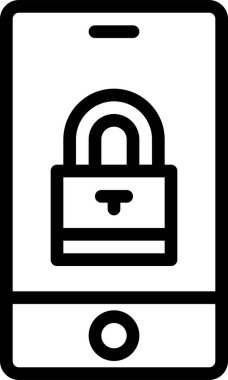 telefon simgesi, basit vektör illüstrasyonu 