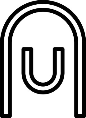 Bilim ve teknoloji çizgi vektör simgesi.