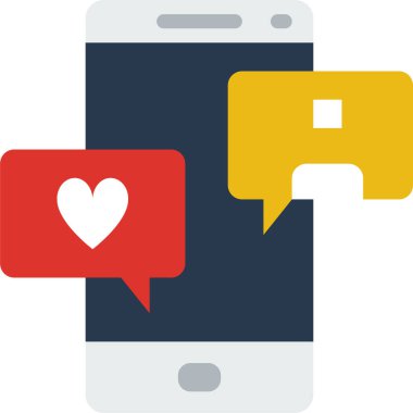 Video simgesi, basit vektör illüstrasyonu 