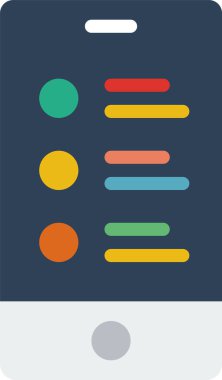 Ayarlar simgesi, basit vektör illüstrasyonu 