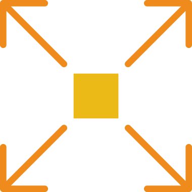 Modern bilgisayar simgesinin vektör illüstrasyonu 