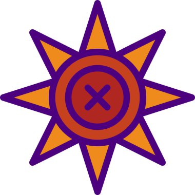 Pusula vektör resimleme arkaplanı