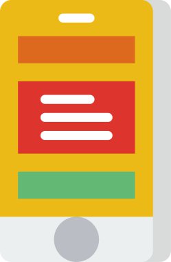 Web makalesi, basit vektör tasarımı illüstrasyonu