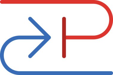 ok simgesi, vektör illüstrasyonu 