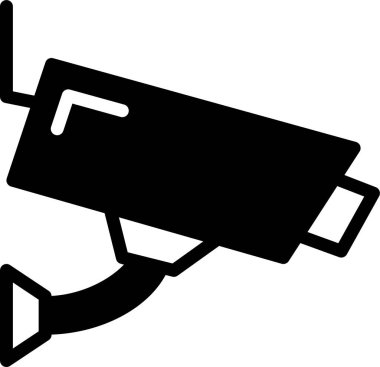 video kamera vektör simgesi beyaz arkaplanda izole edildi