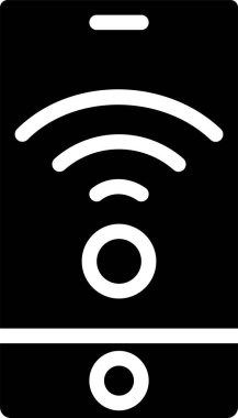 wi fi simgesi, vektör illüstrasyonu