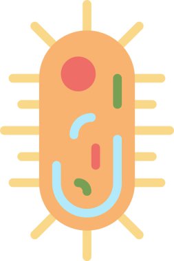 Virüs vektör resimleme arkaplanı