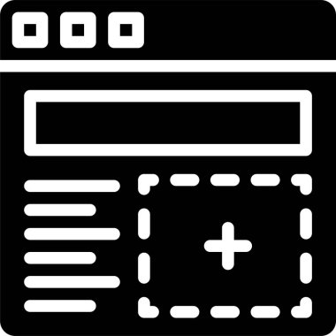 Web makalesi, basit vektör tasarımı illüstrasyonu