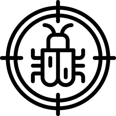 Bir bilgisayar hatasının vektör çizimi