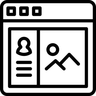 kullanıcı simgesi, vektör illüstrasyonu