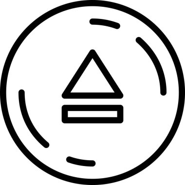 Arayüz düğmesi, vektör illüstrasyonu