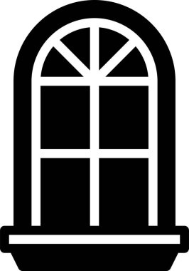 bir kapı vektör simgesi