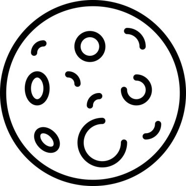 Çizgi film uydusunun vektör çizimi 