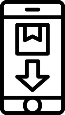 lojistik dağıtım vektör simgeleri 