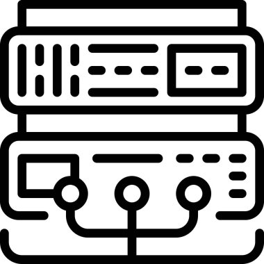 Yönlendirici simgesi, vektör illüstrasyonu