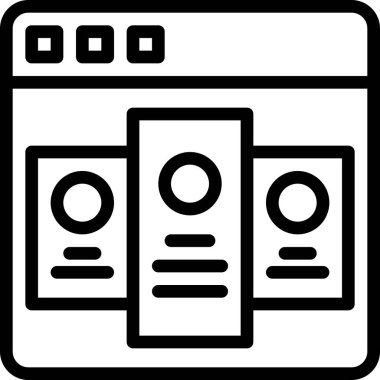 Fiyat web simgesi, vektör illüstrasyonu