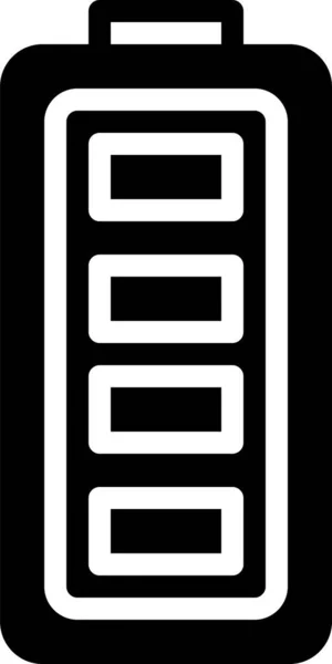 Akku Symbol Vektor Abbildung — Stockvektor
