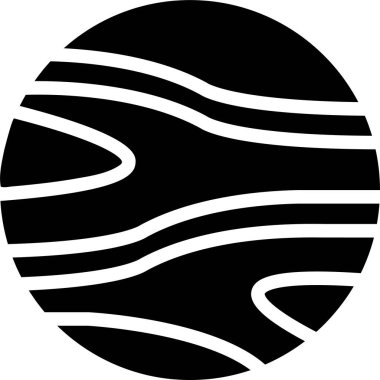 Dünya gezegeninin vektör çizimi