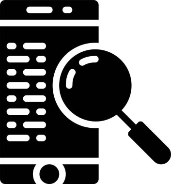 Seo ve servislerin telefon vektör simgesi tasarımı