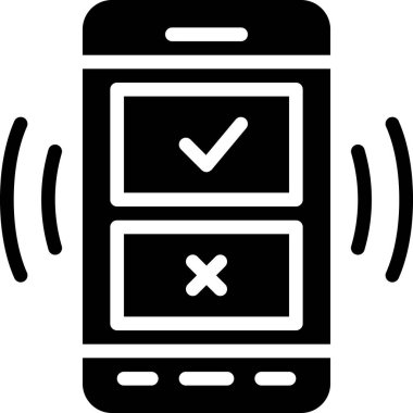 beyaz arkaplanda mobil uygulama vektör çizimi 