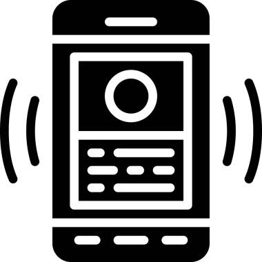 Profil simgesi, seo ve teknoloji vektör illüstrasyonu