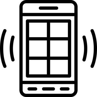 Cep telefonu. Basit resimleme