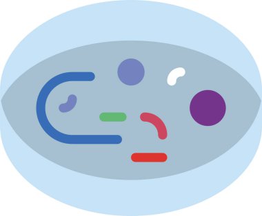 Bilim ve teknoloji vektör simgesi, test örneği