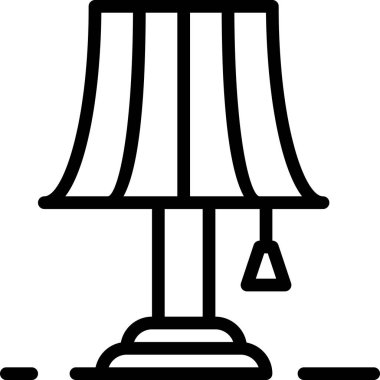 ev lambası vektör simgesi