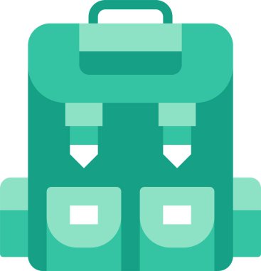 okul sırt çantası vektör illüstrasyonuName