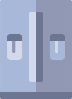 Buzdolabı çizgisi vektör illüstrasyonu