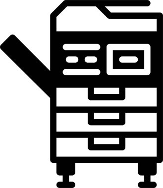 Mobilya. Web simgesi basit illüstrasyon