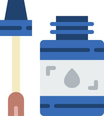 Yapıştırıcı web simgesi basit illüstrasyon