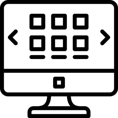 Kaydırıcı vektör simgesi beyaz arkaplanda izole edildi