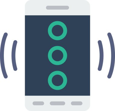 güvenlik ve koruma çizgisi vektör simgesi 