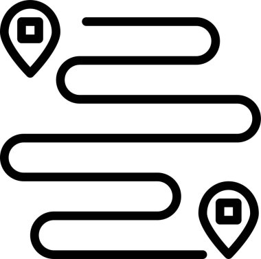 Tasarımınız için yol haritası web simgesi