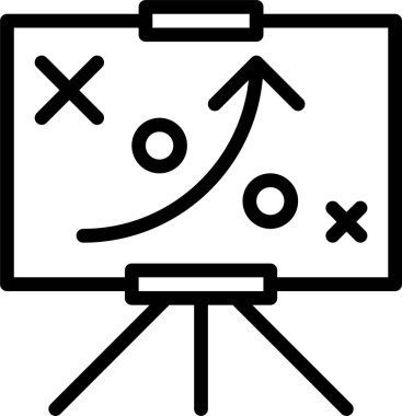 Tahta. Web simgesi basit illüstrasyon