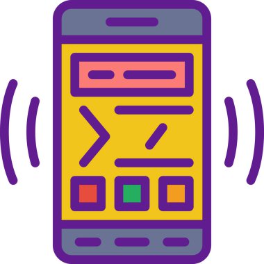 Seo ve servislerin telefon vektör simgesi tasarımı