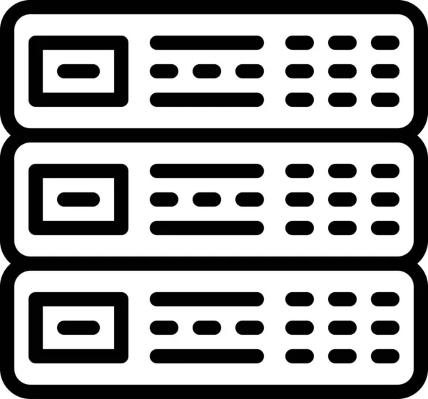 Router Connessione Icona Vettoriale Piatta — Vettoriale Stock