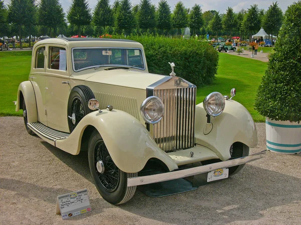 Schwetzinjen Almany Eylül 2007 Klasik Araba Rolls Royce Special Touring — Stok fotoğraf