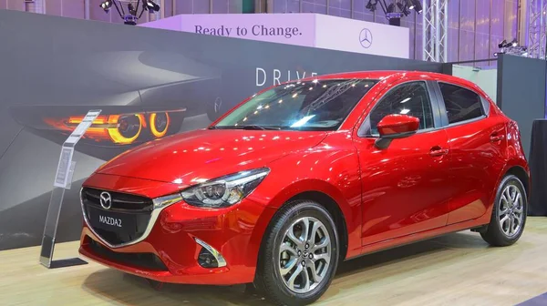 Atenas Grecia Noviembre 2019 Nuevo Coche Mazda Expuesto Atenas Motor — Foto de Stock