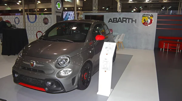 Atenas Grecia Noviembre 2018 Abarth 595 Pista Expuesta Salón Del — Foto de Stock