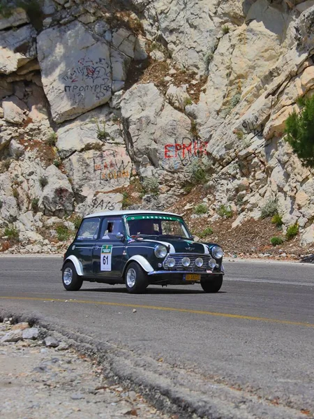 Athens Greece June 2019 Classic Car Mini Made England 1977 — Stock Photo, Image
