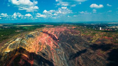 Demir cevheri ocağı demir madenciliği çok büyüktür..