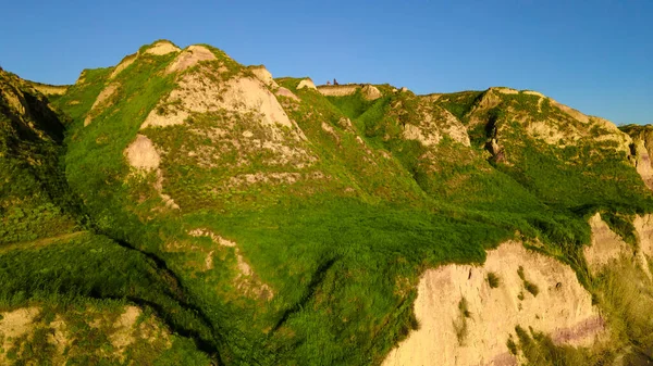 Scogliere Del Canyon Vista Dall Alto Sull Oceano — Foto Stock