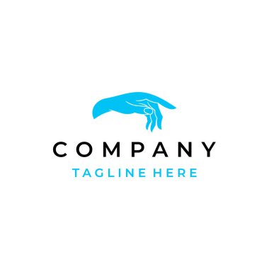 Güzel bir ortamda zarif kadın elleri, Logo, Simge, Çizim, Tasarım