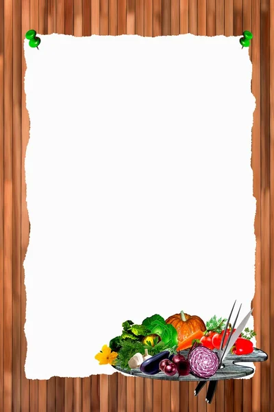 Menü arka planı dikey