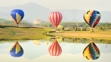 Singha Park uluslararası Balon Fiesta, Tayland.