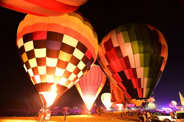 Singha Park International Balloon Fiesta,Thailand. Royalty Free Stock Images